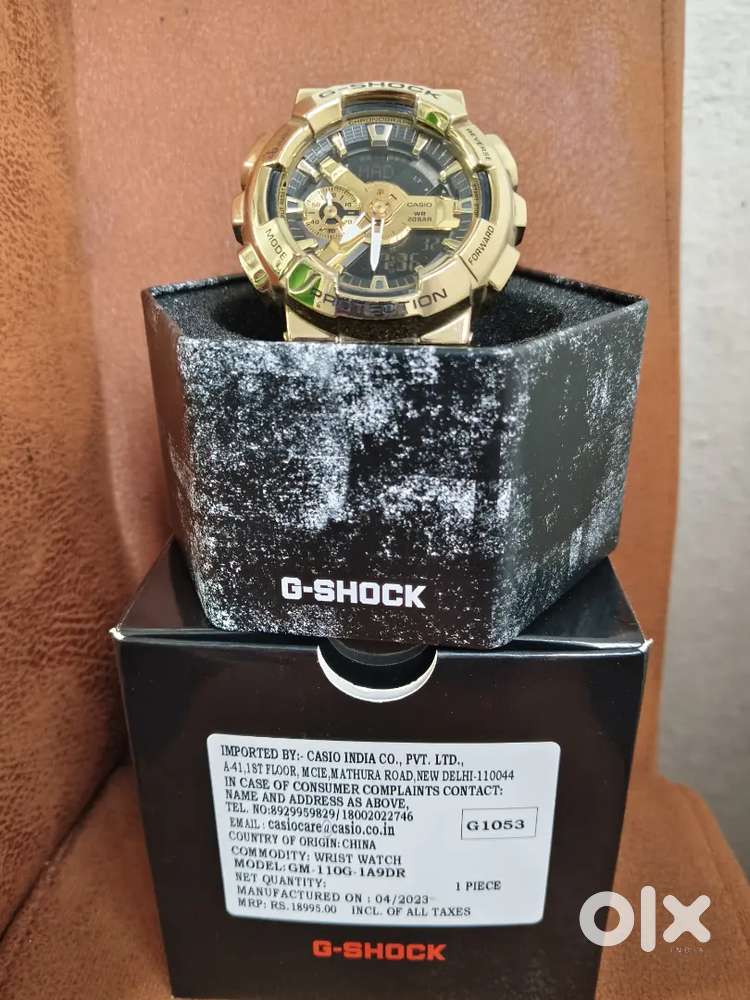 G, SHOCK CASIO .GM.11OG.1A9DR