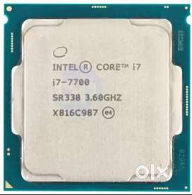 Intel i7 7700 Processor, Samsung DDR4 Ram, Asrock Motherboard