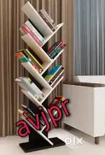 New wooden book stand corner table home furniture