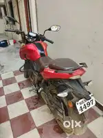 The bike has run only 36000 km and its condition is very good.