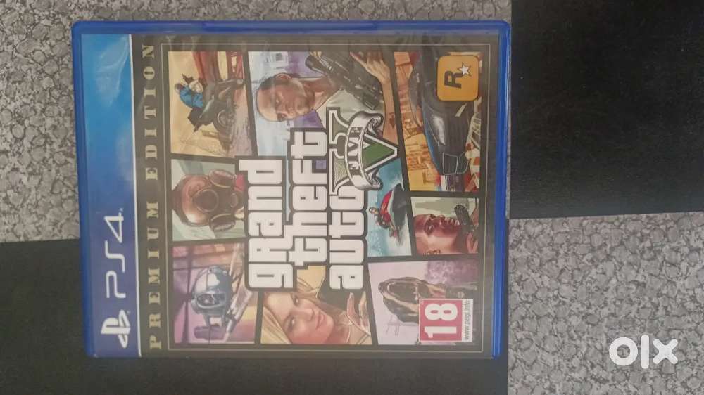 PS4 gta 5 premium edition disk