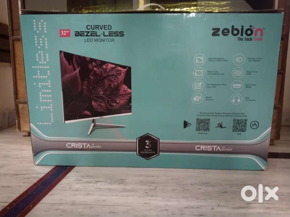Curv Model 32inch Monitor for Sale