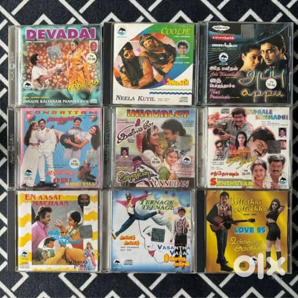 Malayalam + Tamil + Hindi Songs (Pendrive Hdd CD Online)