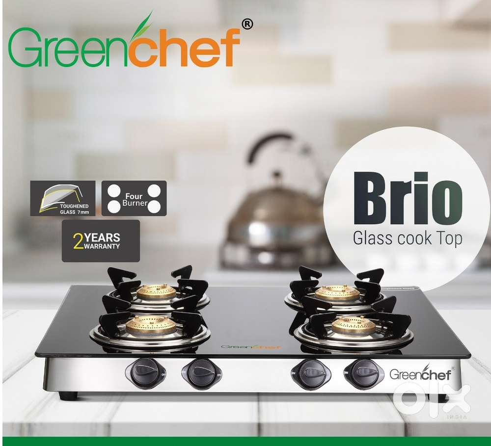 Brand New Greenchef Brio 4BR 7MM Glasstop 5 Years Warranty