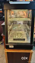 Food display counter thermo control heater