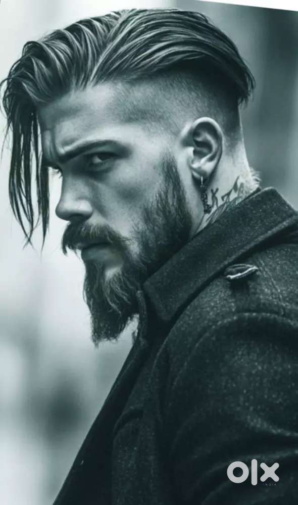 Salon mens hair stylist