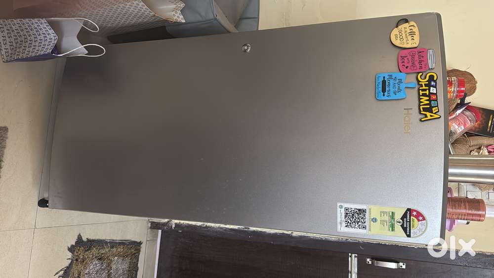 Haier 2 star fridge, 185 litres