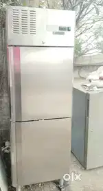 Bluestar stainless steel fridge with excellent working condition.