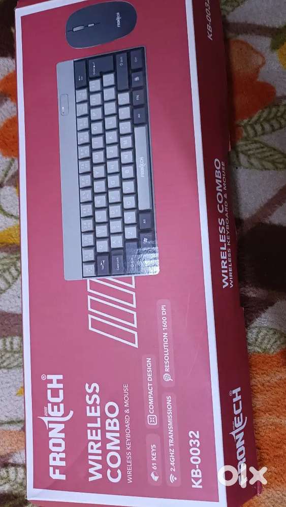 Frontech wireless combo Keyboard and mouse