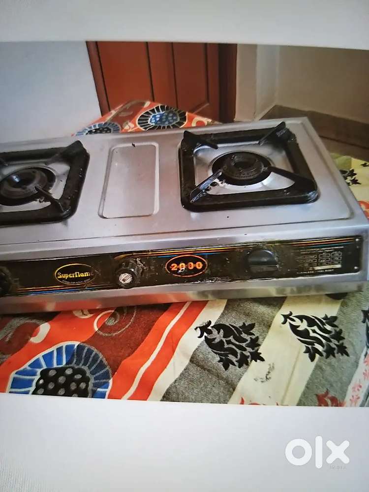 Two burners gas stove