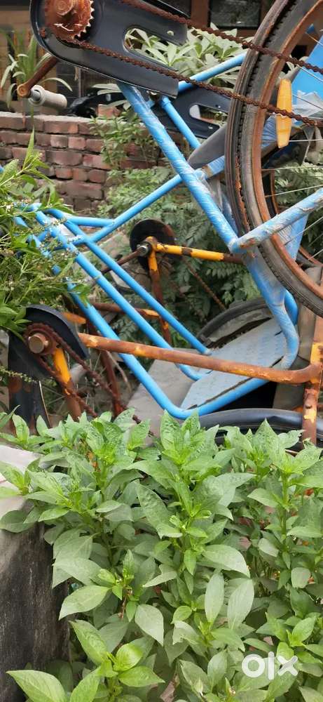 Handicraft bicycle new new parking open area