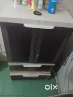 Plastic Almirah gate with two drawers new one cost more than 5,000/-
