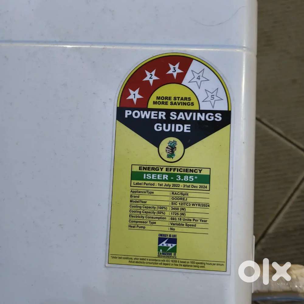 Godrej split AC 2024 model with bill