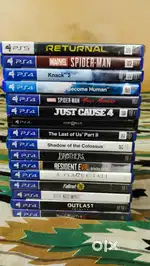 PS4/PS5 GAME FOR SALE   all games will run on ps5