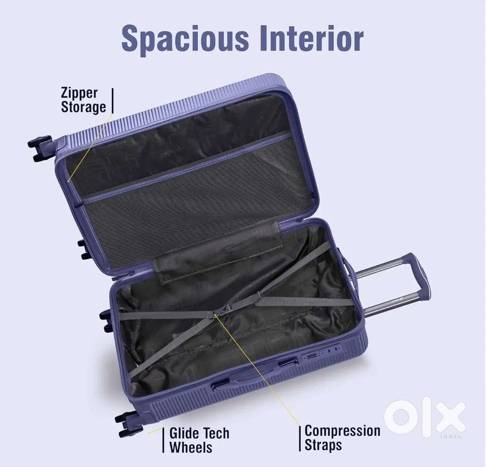 Alphabet suitcase Trolley Bag