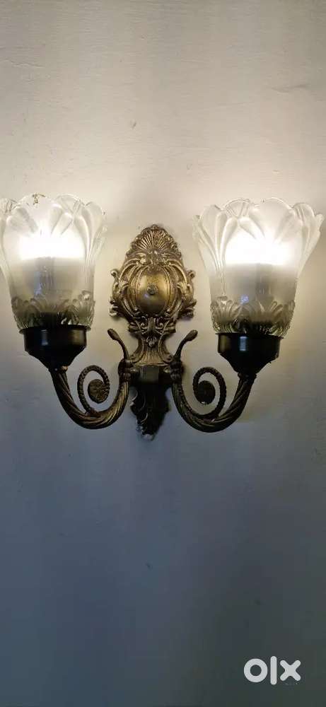 Designer Antique Light with warm White bulbs