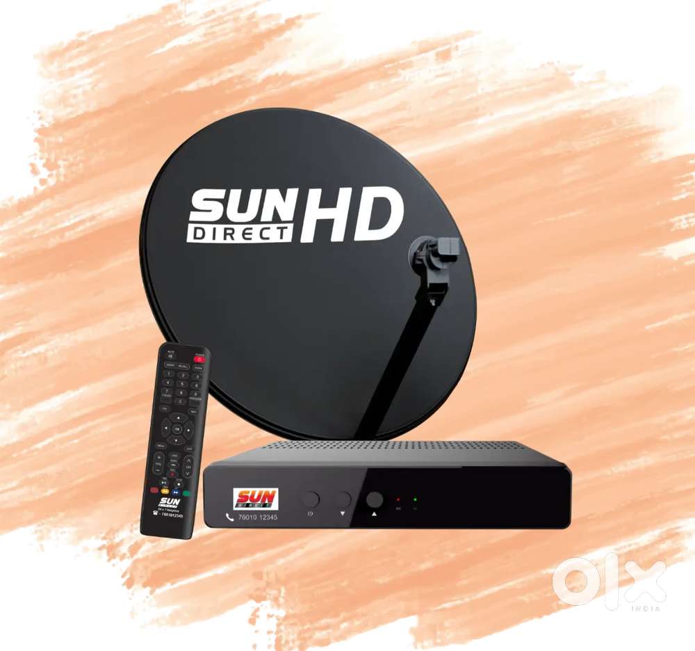 Sundirect hd dth connection all service