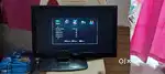 Hyundai 24 inch LED TV – Working, Cracked Screen, Remote Operated