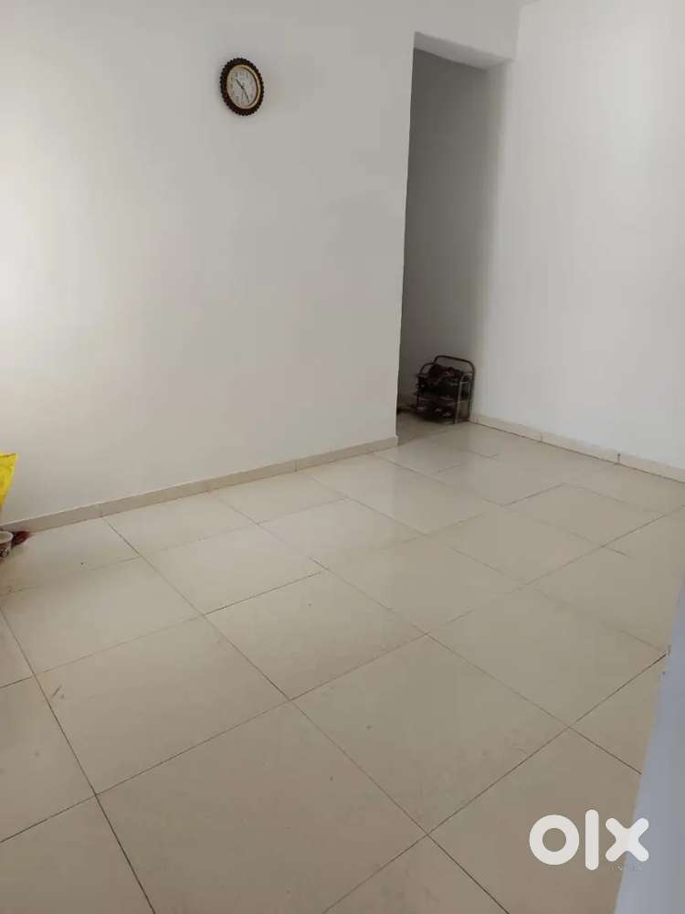 2bhk Semi furnished Ac Double bed Frize wall drop fan light