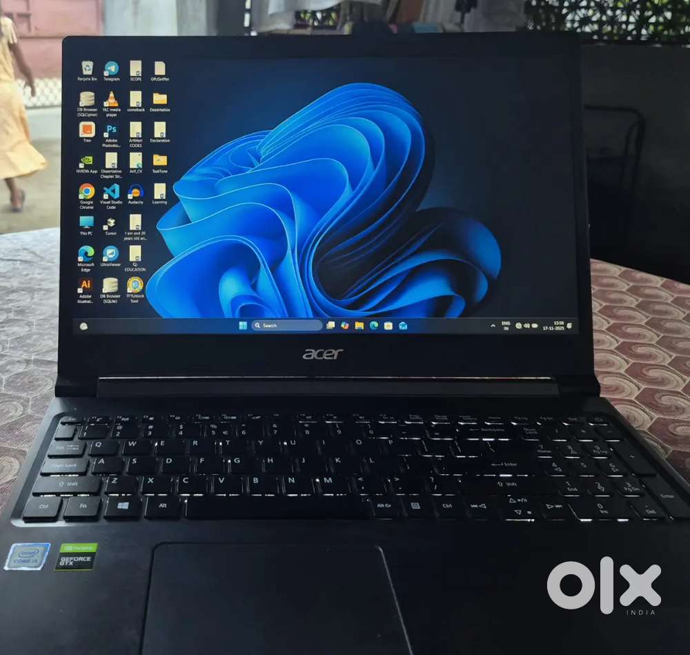 Acer Aspire 7 i5  15.6 inches 16GB RAM  512 SSD  GTX 1650i
