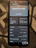 Oppo reno 12 pro 5g mobile 8 manth use good condition