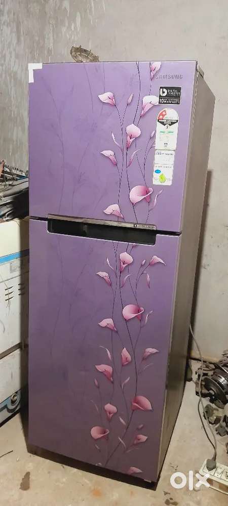 Samsung double door SMART INVERTER FRIDGE 253 LTR