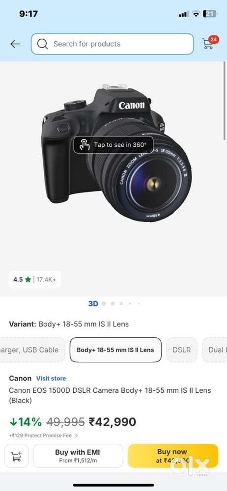 Canon 1500D