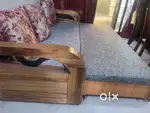 Wooden Sofa cum Bed