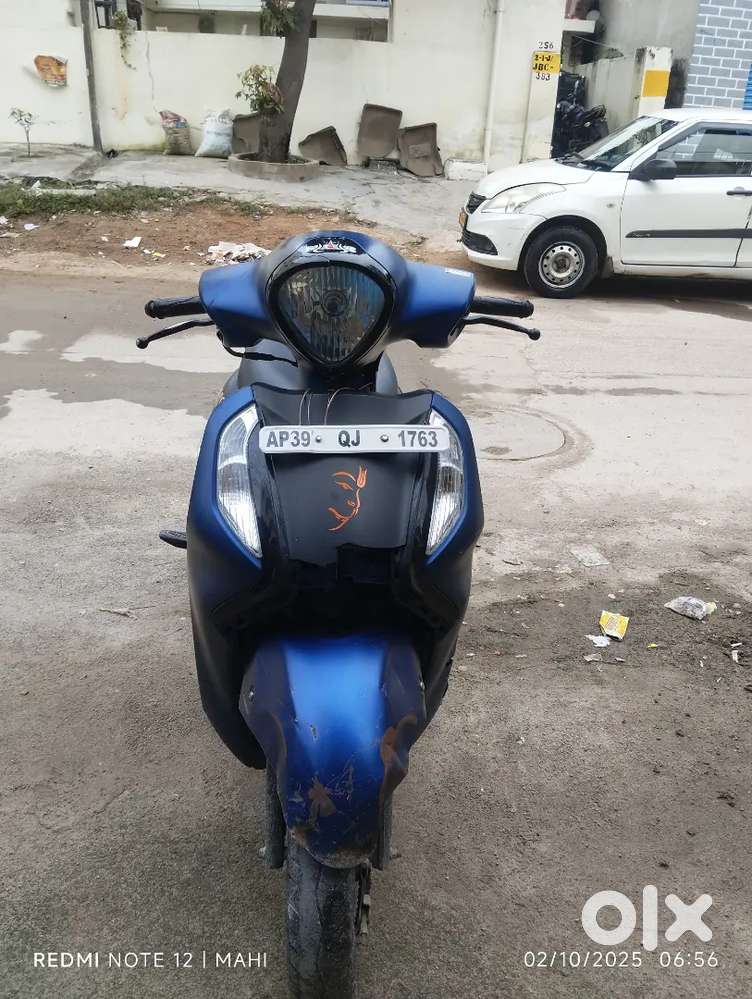 Yamaha Fascino 2022 model single hand