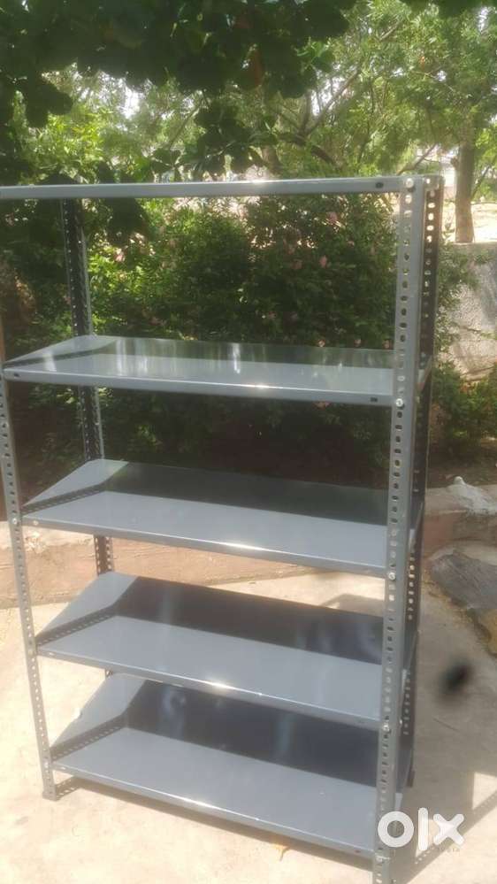free home delivery. 5 shelf steel racks new for sales.