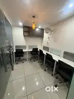 1 Cabin 5 seats fully furnished office space for rent