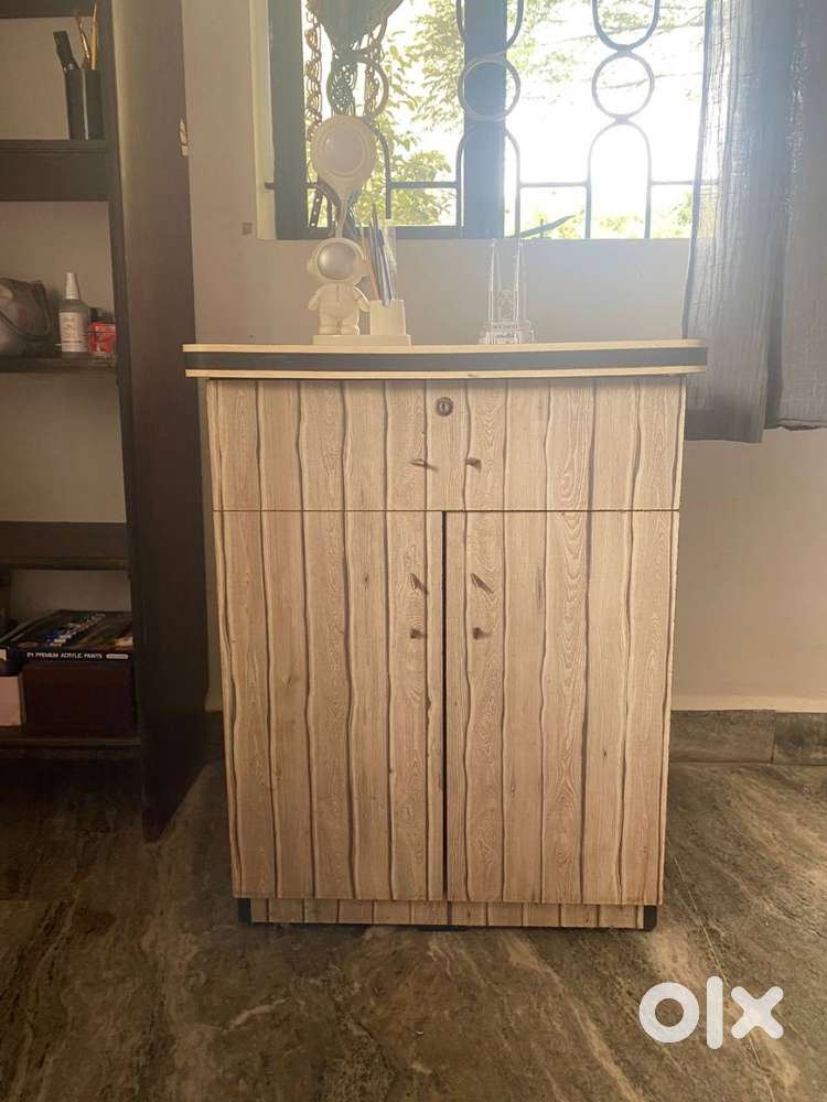 A table cabinet or storage unit
