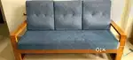 Sale of 5 seater wooden sofa (3+1+1)