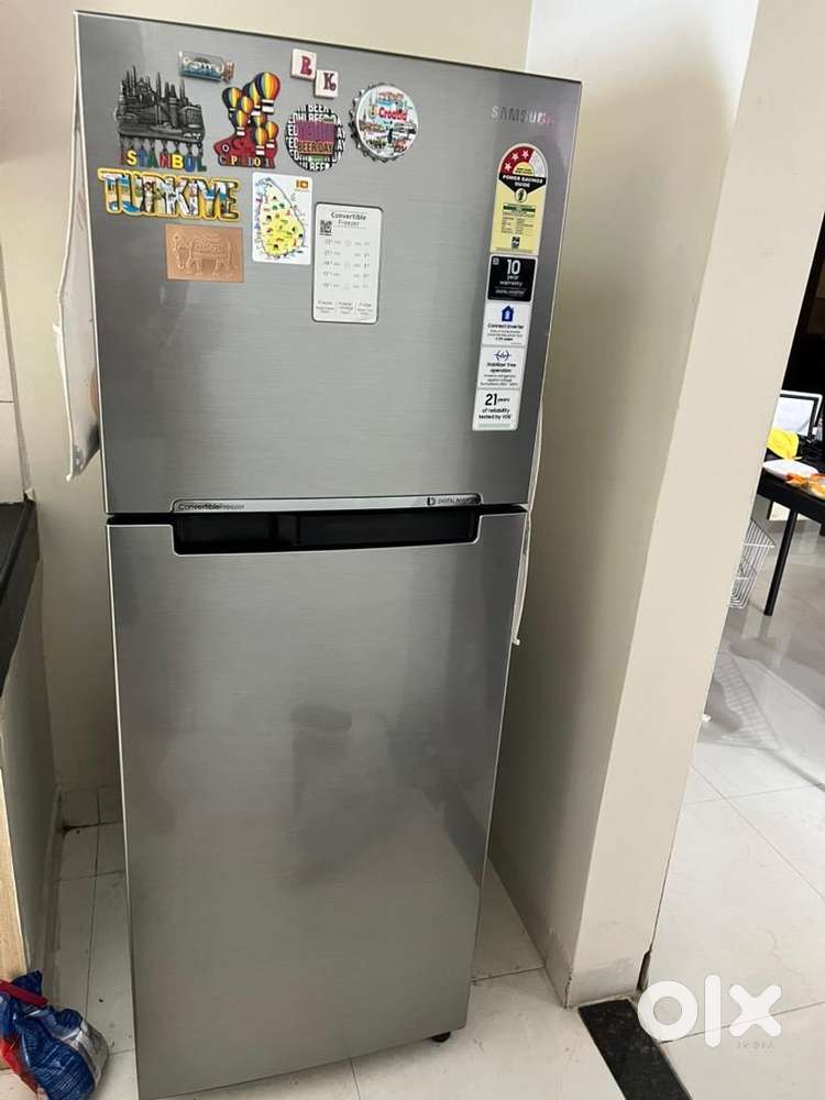 SAMSUNG 3 star double door convertible refrigerator - 253 L