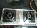 Steel gas stove sigri 2 burner