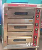 Advanced 3-decker gas oven