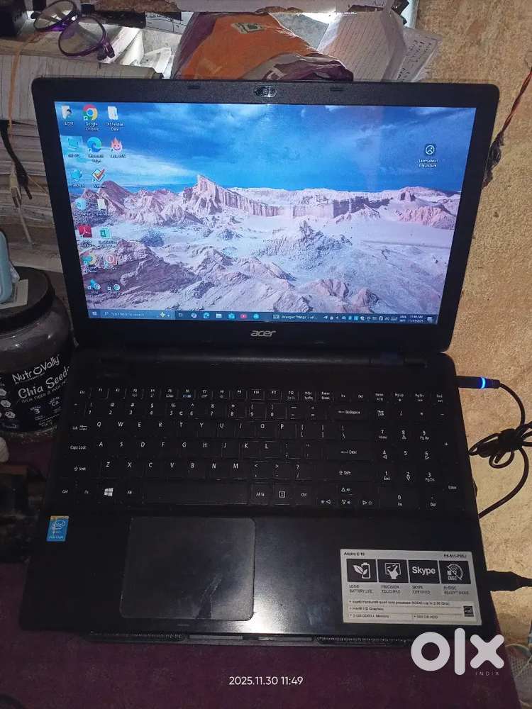 Acer Aspire E 15 8GB RAM OR 600 GB HARD DISK
