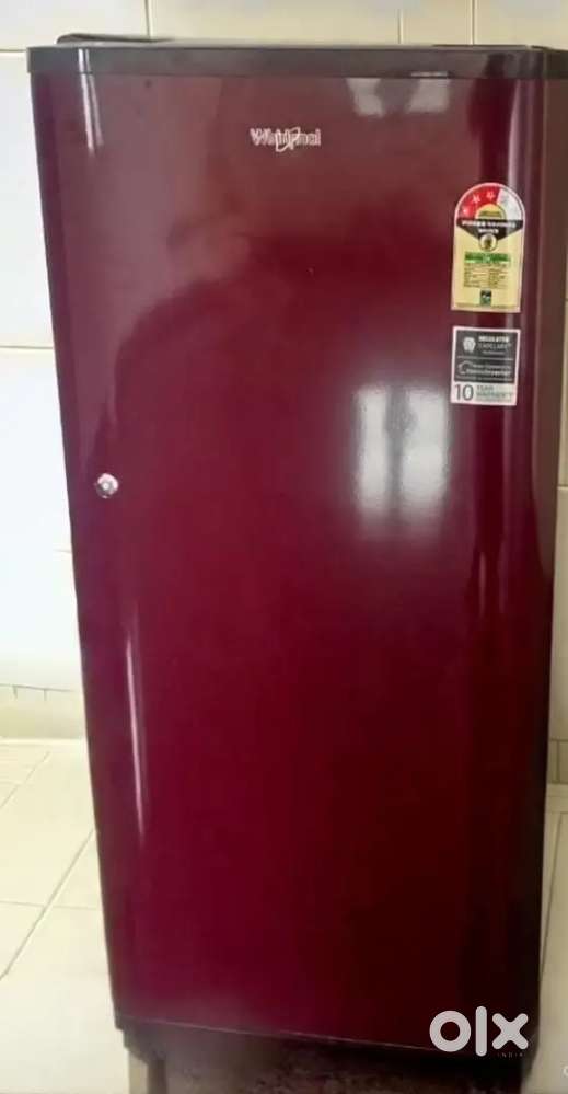 Whirlpool single door fridge