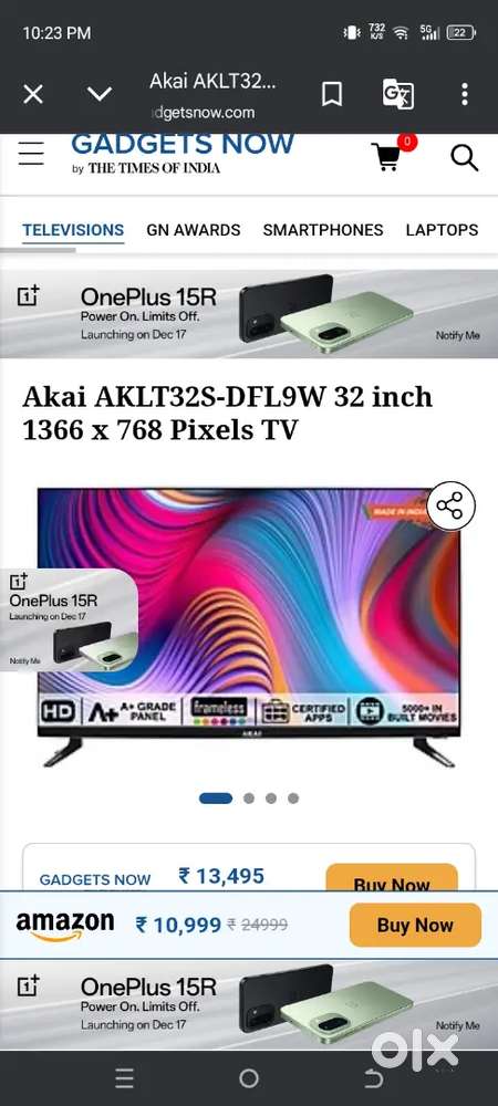 Akai google TV