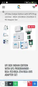 UFI full setup with ufs programmer