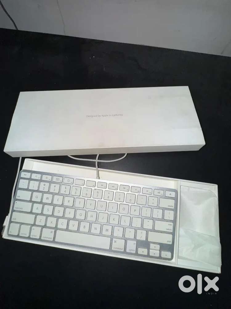 Apple keyboard and mouse