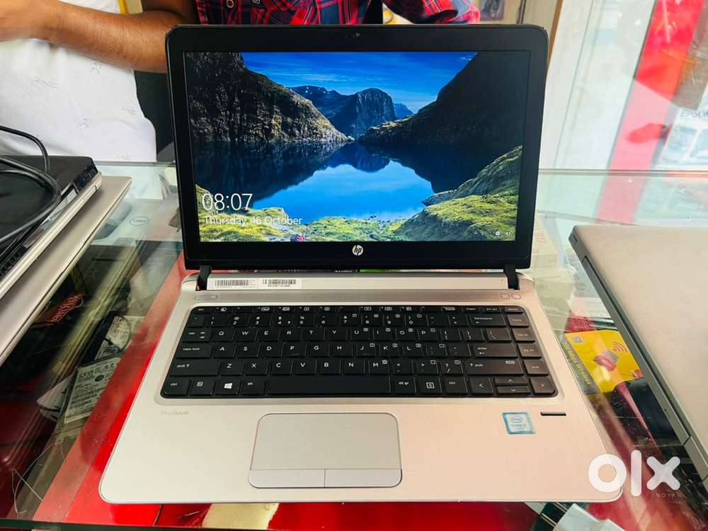 Hp i7 6th gen 8gb ram 256gb ssd backlight keyboard With Adapter Brand