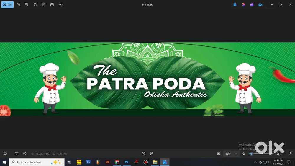 Require Cook for resturant