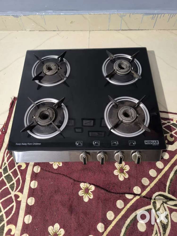 4 Burner Kkolar Branded Gas Chulaha