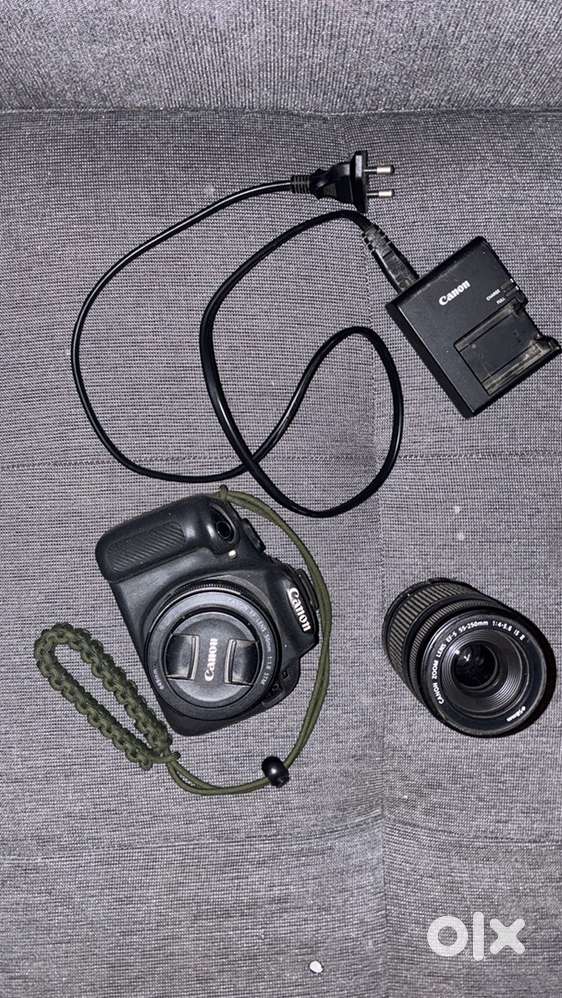 Cannon 1200d and 2 lens