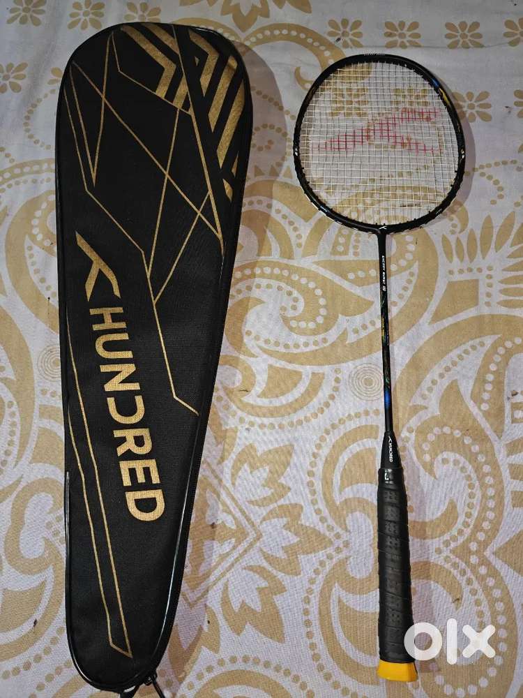 It's a badminton racket