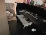 reception table or bar counter