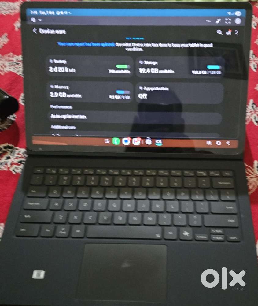 Samsung Tab S10 Fe+(13.1 inch)  with Samsung Keyboard