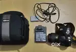 Nikon D3300 (with kit lens, charger, cable, carry bag)