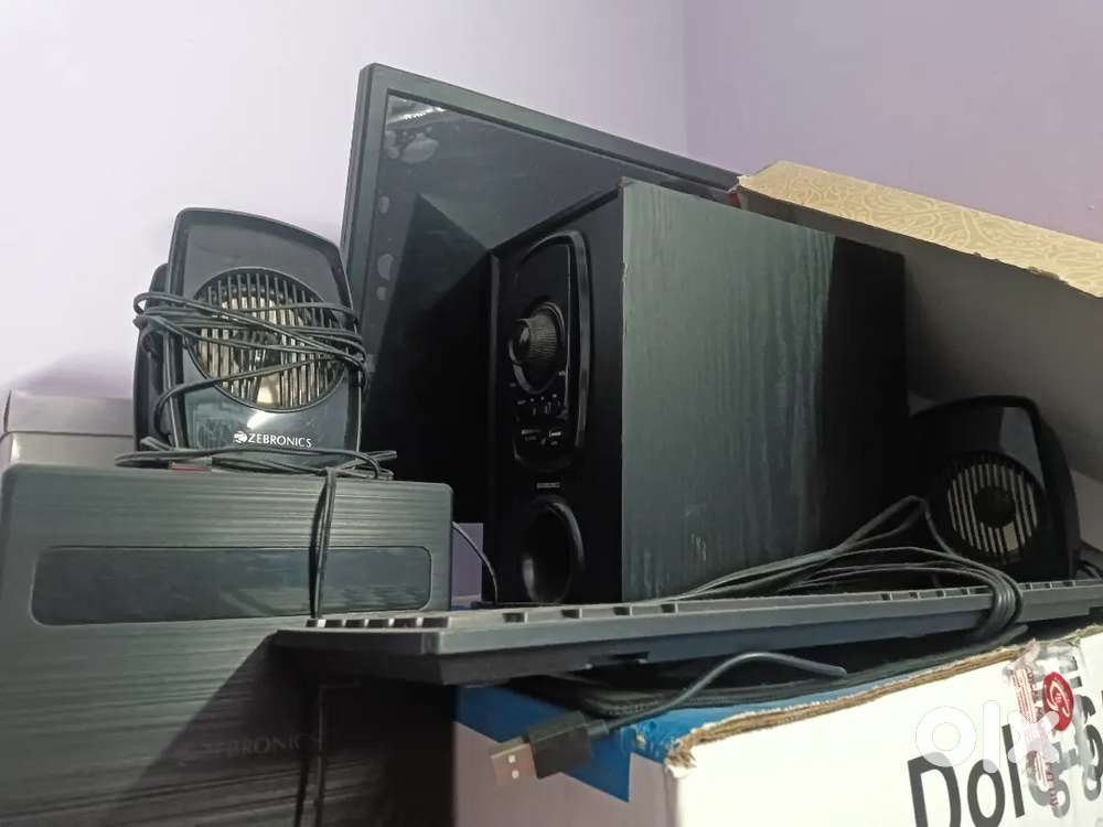 Computer, led, keyboard, mouse, printer